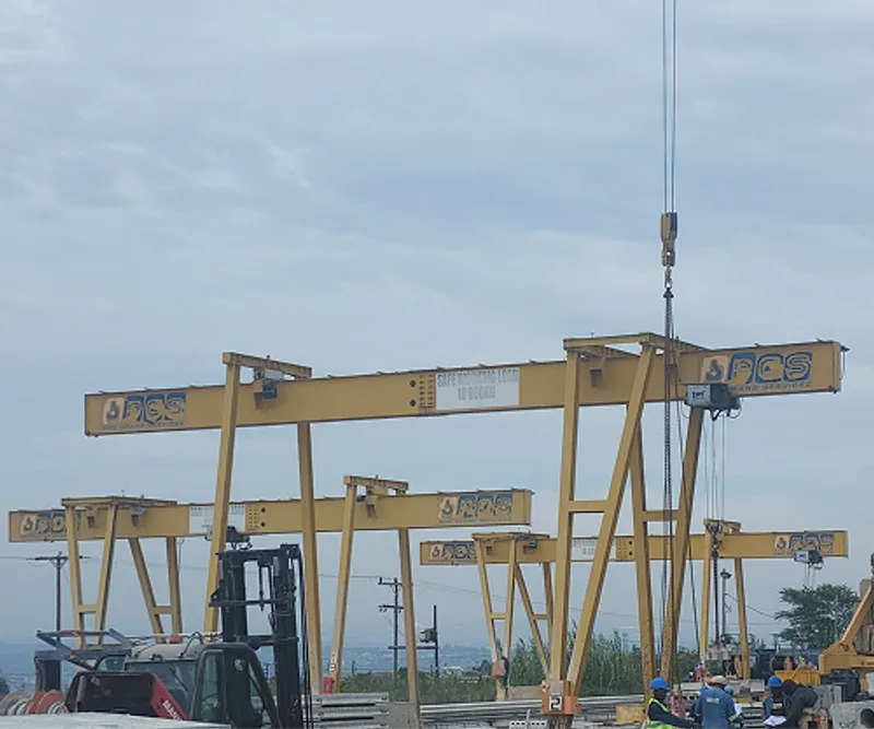 A-Frame Gantry Kits — When space is limited