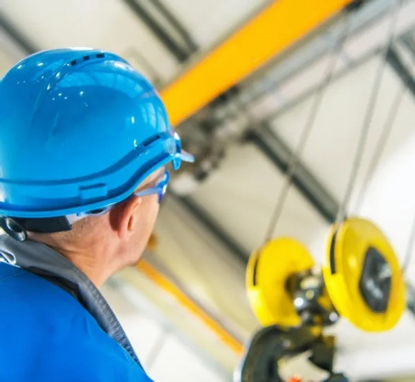 Crane inspection and refurbishment assessment