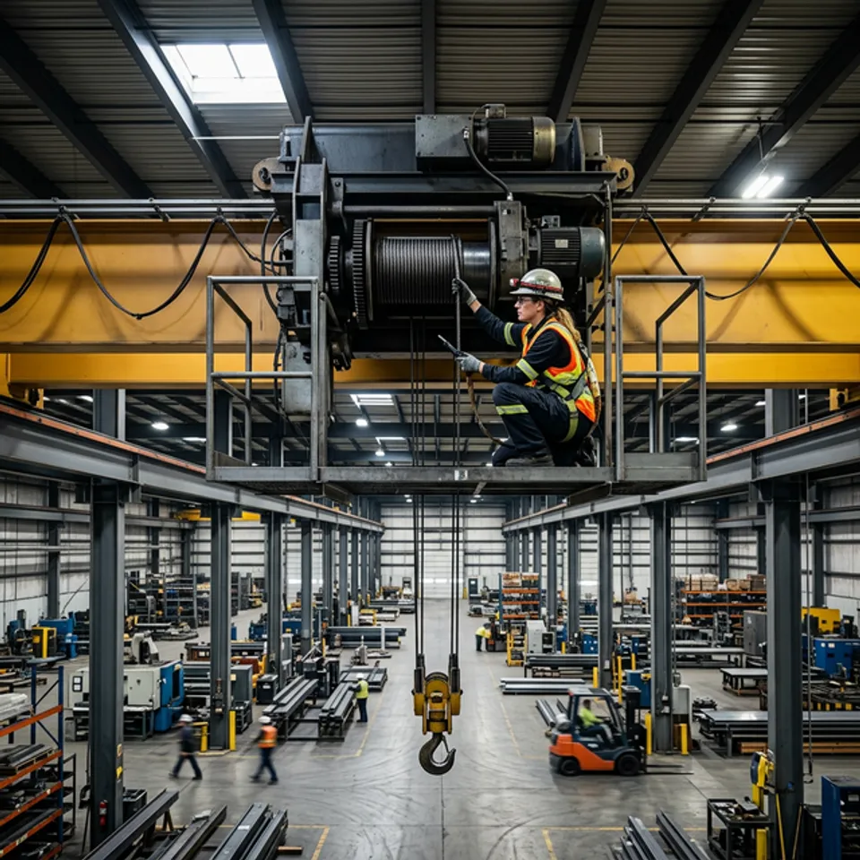 The Strategic Guide to Overhead Crane Maintenance: Maximizing Uptime, Safety, and Asset Life