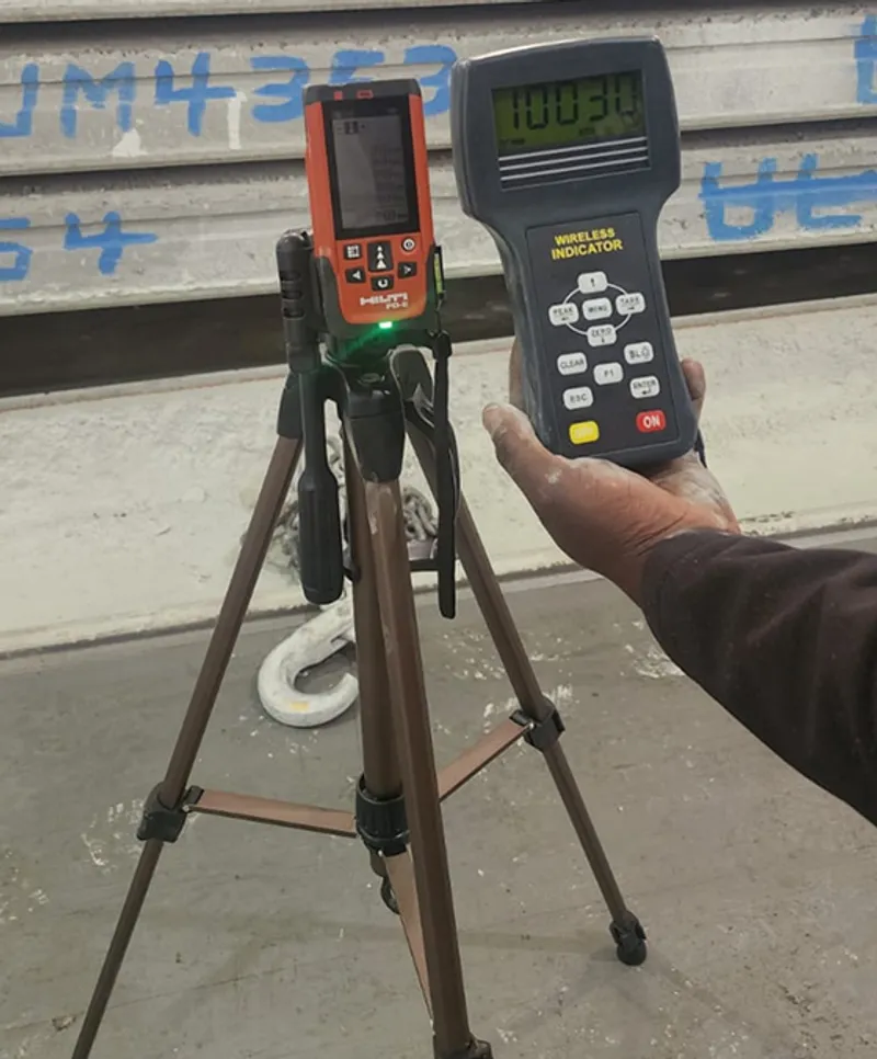 Crane Load Testing & Compliance Certification — Calibrated load testing against rated requirements