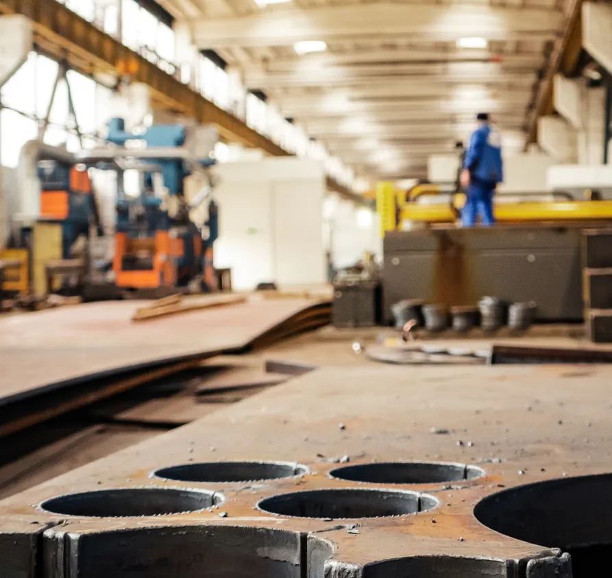 Steel fabrication and gantry structures
